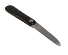 Antique H Rowbotham Globe Works Sheffield Real Pocket Knife Knive Celluloid Stag Horn Scales