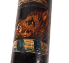 Antique Hand Painted  Wooden 19.5