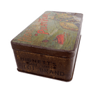 Antique Hignetts Pilot Dark Flake Smoking Mixture Tobacco Tin Circa 1910 Boat Maritime Nautical