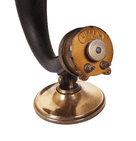 Antique Home Music Wooden Horn Loud Speaker c/w Lissen Prov Patent Driver Not Tested 1920-1930s