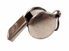 Antique Hudson Acme Regd Thunderer Bubble Top Whistle 1894-23 Escargot Type Plain Smooth End Caps