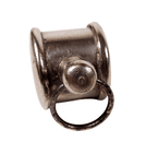 Antique Hudson Acme Regd Thunderer Bubble Top Whistle 1894-23 Escargot Type Plain Smooth End Caps