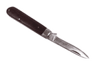 Antique James Barber ERA Sheffield Stainless Steel Folding Pocket Knife Wood Scales