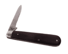 Antique James Barber ERA Sheffield Stainless Steel Folding Pocket Knife Wood Scales