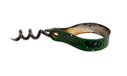 Antique James Maconnell 1884 Patent Tiny Folding Pocket Corkscrew Advertising Scotts Emulsion Clough
