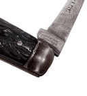 Antique John JHO Blyde Sheffield Real Lamb Foot Pocket Knife Knive Celluloid Stag Horn Scales