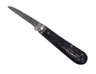 Antique John JHO Blyde Sheffield Real Lamb Foot Pocket Knife Knive Celluloid Stag Horn Scales