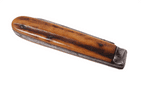 Antique John Petty & Sons Sheffield Barrell Trademark Single Blade Pocket Knife Knive Stag Scales