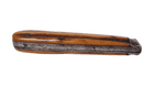 Antique John Petty & Sons Sheffield Barrell Trademark Single Blade Pocket Knife Knive Stag Scales