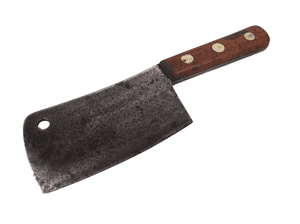 Antique Kitchen Granton Household Grant Sheffield England Meat Cleaver Circa 1910s Chef Butcher