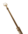 Antique Kitchen Telescopic Extending Brass Fire Toasting Toast Fork Circa 1850s Superb Quality