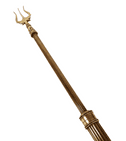 Antique Kitchen Telescopic Extending Brass Fire Toasting Toast Fork Circa 1850s Superb Quality
