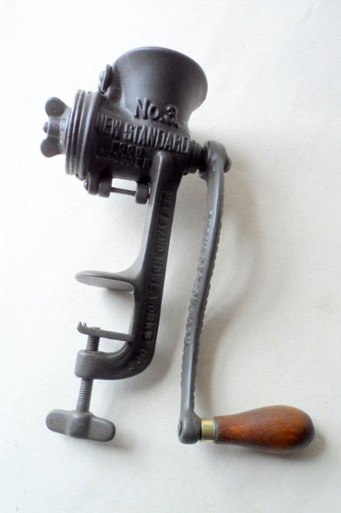 Antique Kitchen Tool Patent No 3 Cast Iron Food Chopper Hardware Works Mount Joy PA USA Circa 1900