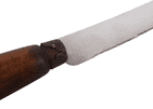 Antique Kitchen Wade & Butcher Sheffield Stainless Steel Saw Edge Wood Handle Bread Knife 1930s