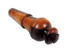 Antique Lignum Vitae Whistle from a Voicepipe Speaking Tube Circa 1880s Victorian House Cab Boat