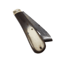 Antique Lockwood Brothers CX Sheffield Buffalo Horn Pocket Folding Race Knife Knive Timber Scribe