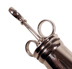 Antique Medical Down Bros St Thomas Street Borough of London Ear Syringe Doctors Nurses Hospital