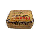 Antique Medical Phensic Ltd 420 Chester Rd Manchester Tiny Sample Tablet Tin c1930 Chemist Asprin