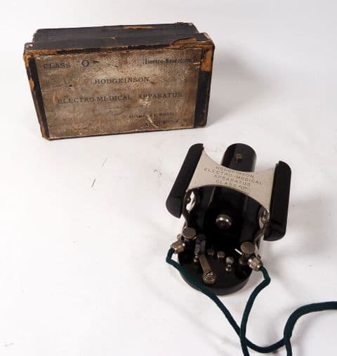 Antique Medical Quack Medicine Boxed Hodgkinson Electro-Medical Health Apparatus Machine 1920s