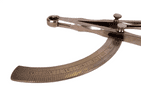 Antique Medical Surgical Instrument Tool Nickel Plated External Calipers Pelvimeter Measuring 1920s