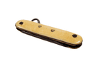 Antique Mini Folding Folder Pocket Pen Knife Button Hook Celluloid Scales Brass Steel
