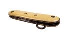 Antique Mini Folding Folder Pocket Pen Knife Button Hook Celluloid Scales Brass Steel