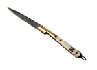 Antique Mini Miniature Advertising Louis Desroches French Brandy Corsican Vendetta Pocket Knife