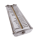 Antique Motoring Travel Chrome Benton & Stone Birmingham Enots Distance Finder Prov Patent 1930
