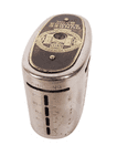 Antique Patent Recording Home Safe Money Box Bank Dundee Savings Bank No 6208 1920/30s Crest