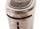Antique Patent Recording Home Safe Money Box Bank Dundee Savings Bank No 6208 1920/30s Crest