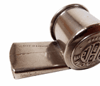 Antique Pro Patent 214519/24 Hudson Acme Thunderer Whistle 1924-30 Escargot Type Early Example Crest