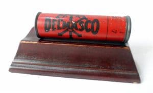 Antique Sewing Needle Tin Case Advertising Macleod & Co Delmasco Tea Jahncke London