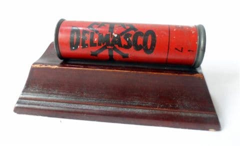 Antique Sewing Needle Tin Case Advertising Macleod & Co Delmasco Tea Jahncke London