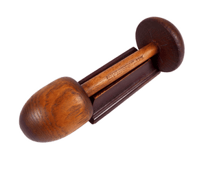 Antique Sewing Wood Wooden Double Ended Darning Mushroom Patent Applied For Darner Make Do & Mend