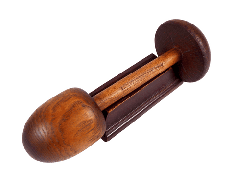 Antique Sewing Wood Wooden Double Ended Darning Mushroom Patent Applied For Darner Make Do & Mend