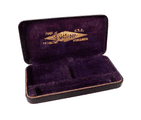 Antique Shaving Boxed Gillette Gold Tone 3 Piece Open Comb Safety Razor USA Standard DE Blade 1920s