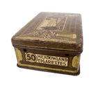 Antique Smoking CWS Manchester London Newcastle Meadlowland Cigarette Tobacco Tin 1930s Pictorial