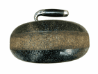 Antique Sport 19th Century Scottish Ailsa Craig Granite Curling Stone 16.5 Kilo Door Stop