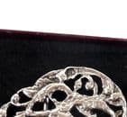 Antique Sterling  Silver Nurses Belt Buckle Chester 1891 Cornelius Saunders & Frank Shepherd CS FS