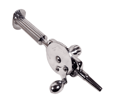 Antique Surgical Instrument Tool Chrome Medical Supply London Orthopedic Hand Drill Bone Circa 1910