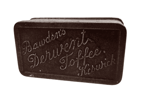 Antique Tin Bawden's Bawdens Derwent Toffee Keswick Cumbria Lake District Circa 1910