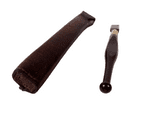 Antique Tool Bush & Chipper Percival London Diamond Glass Cutter Rosewood Brass Leather Case