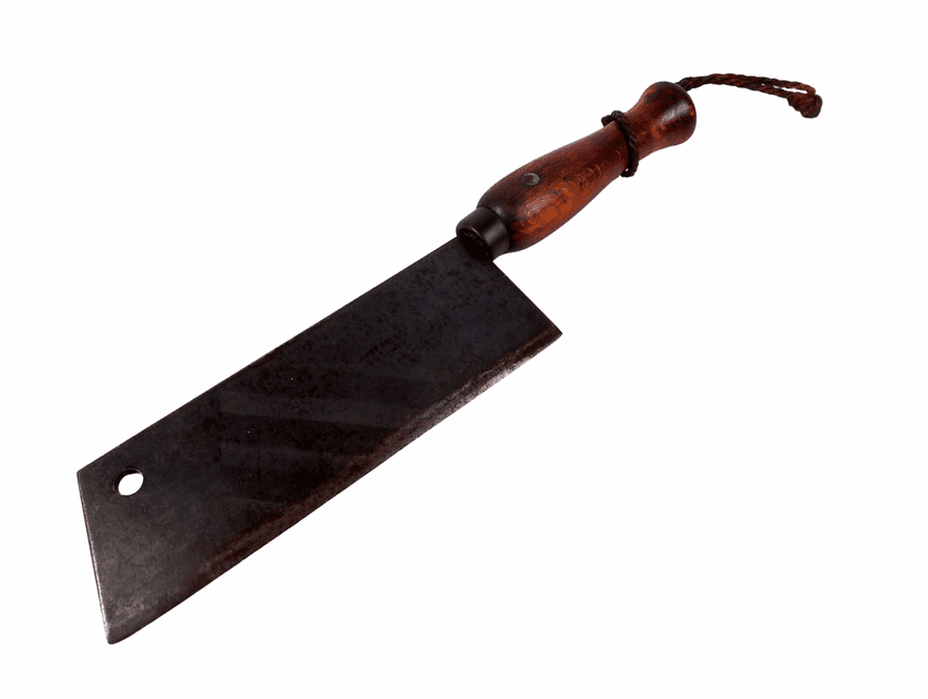 Antique Tool Sheffield Steel Stick Kindling Chopper Wood Herbs 11.5