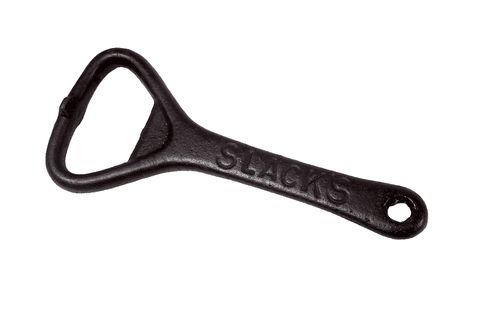 Antique Type A Cast Iron Crown Cork Bottle Opener Slack's Mineral Waters Doncaster Circa 1920s