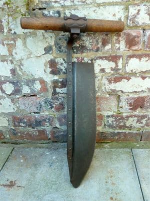 Antique Vintage Agricultural Farming Tool Hay Knife Silage Cutter Circa 1900s 25.5" Length