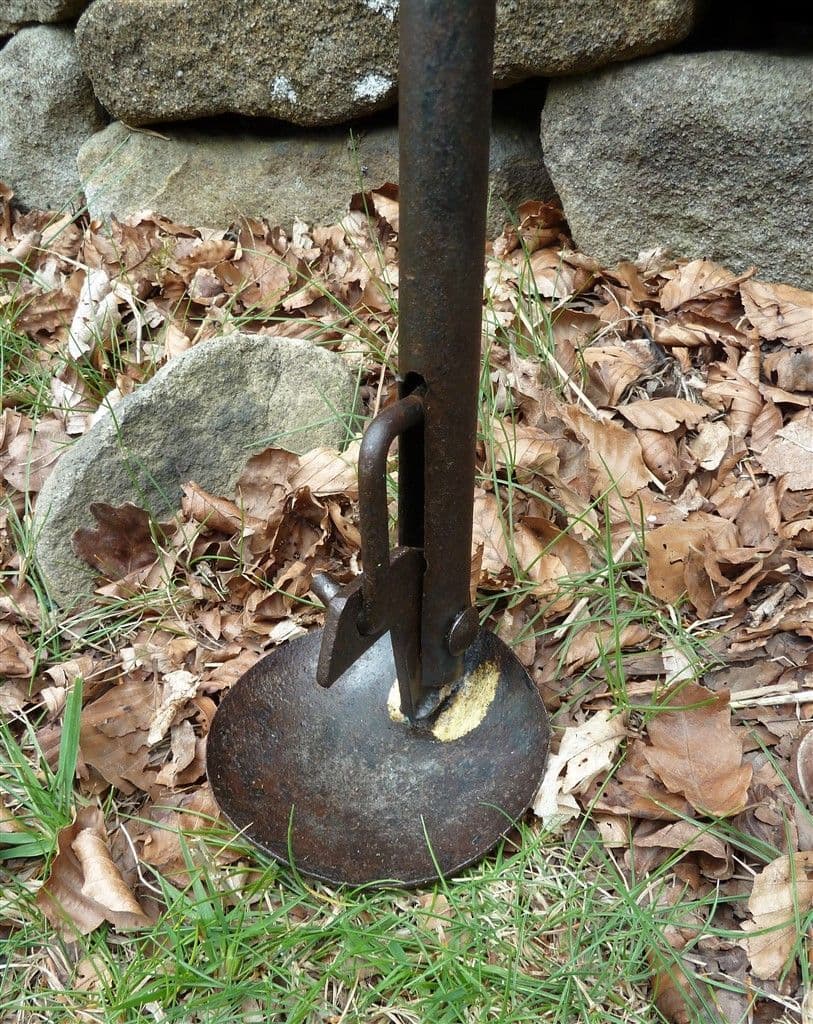 Antique Vintage Gardening Farming Tool Long Handled Drain Gully Cleaner ...