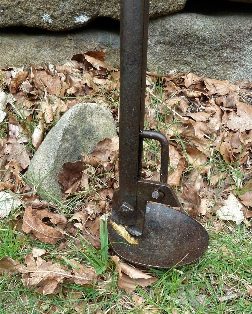 Antique Vintage Gardening Farming Tool Long Handled Drain Gully Cleaner