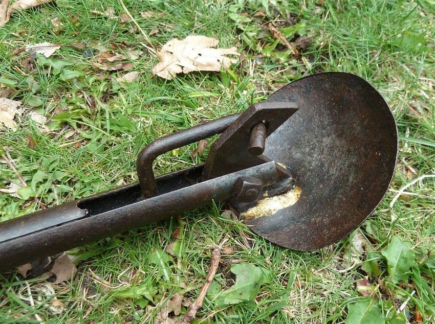 Antique Vintage Gardening Farming Tool Long Handled Drain Gully Cleaner