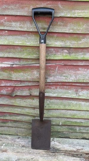 Antique Vintage Gardening Tool Small Border Spade Circa 1930s Garden Sturdy Strong Plastic Handle