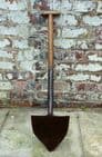 Antique Vintage Gardening Tool William Park & Co Wigan Spade Shovel Miners Military Nice Shape